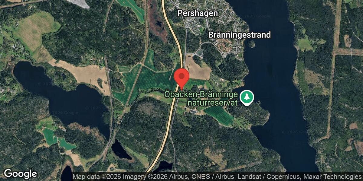 Singelolycka på väg 525 vid Pershagen med stor påverkan på trafiken