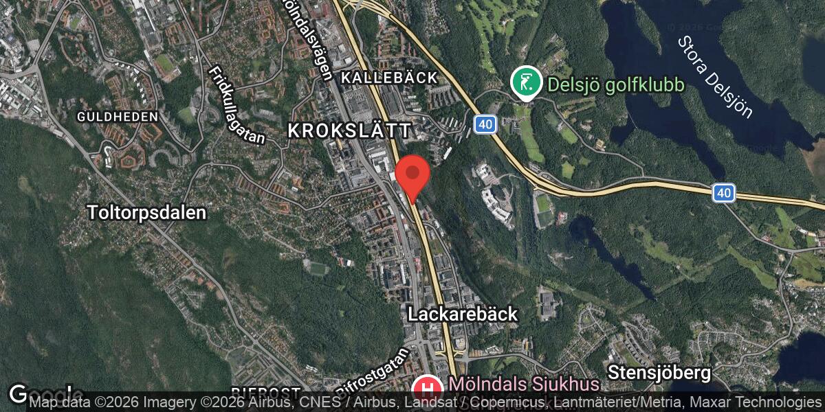 Fordonshaveri på E6 mellan Kallebäcksmotet och Lackarebäcksmotet