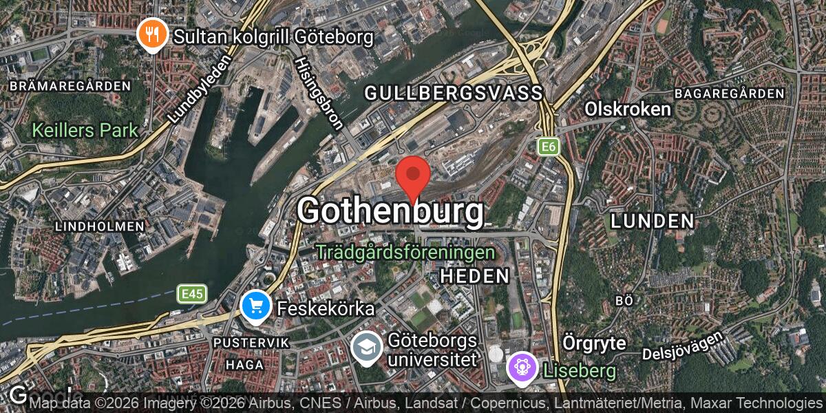 Vägarbete på Åkerigatan i Göteborg med stor påverkan