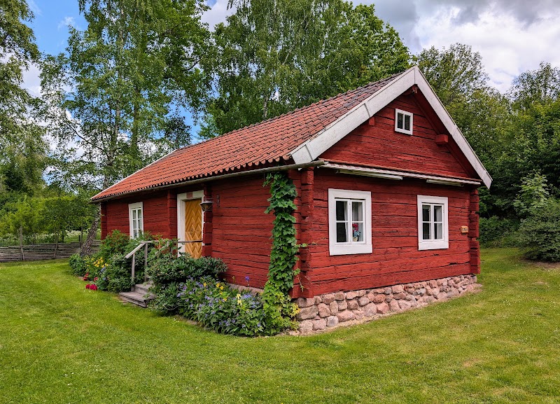 Våffelfika på Väderstad hembygdsgård