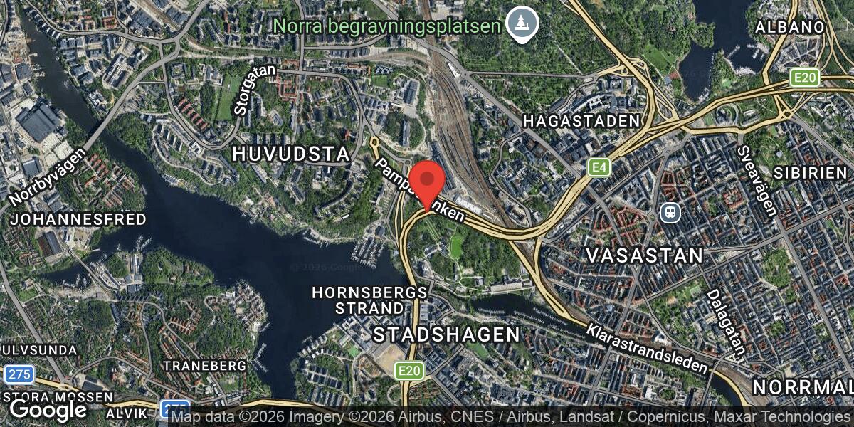 Vägarbete på E4 mellan Tomteboda och Karlberg påverkar trafiken mot Uppsala