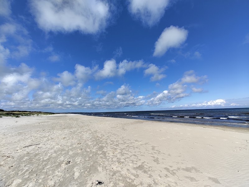 Avrådan från bad vid Mälarhusens strand i Simrishamn
