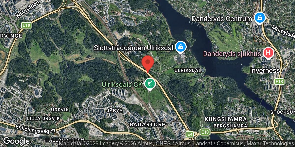 Fordonshaveri på E4 vid Trafikplats Järva Krog påverkar trafiken mot Stockholm