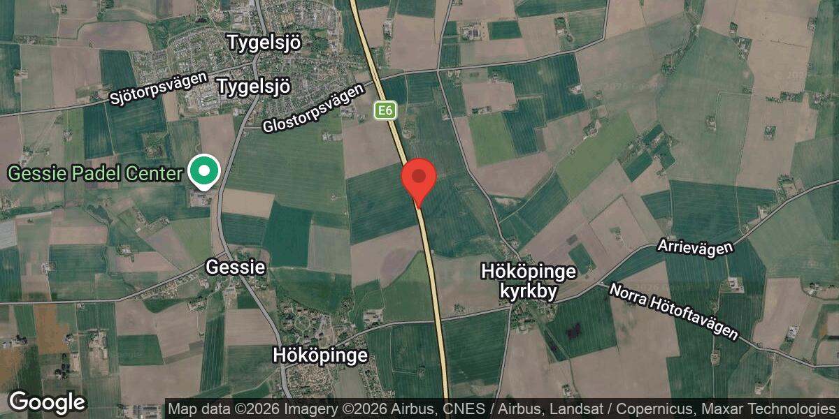 Vägarbete på E6 mellan Vellinge N2 och V Klagstorp påverkar trafiken mot Malmö