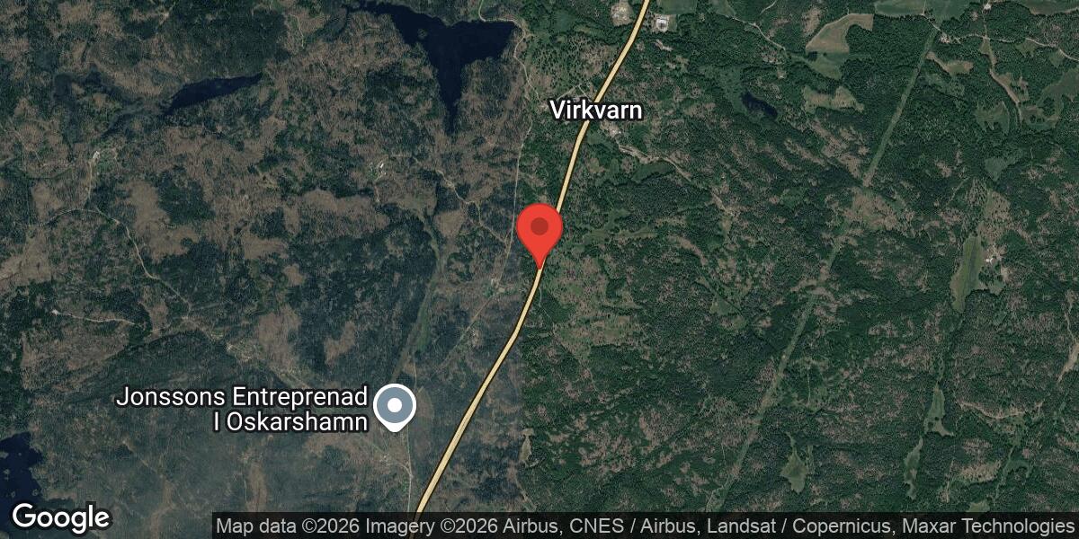 Vägarbete på E22 mellan Öråsa och Ekkullen avslutat