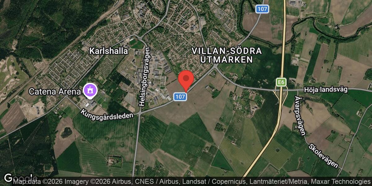 Vägarbete på Väg 107 mellan Skörpinge S och Kroneslätt i Ängelholm