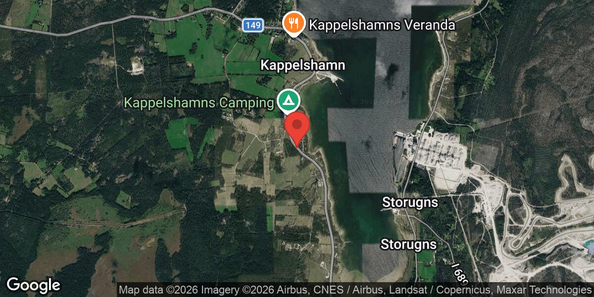 Kor på vägbanan orsakade stor påverkan på väg 149 mellan Kappelshamn och Vikers