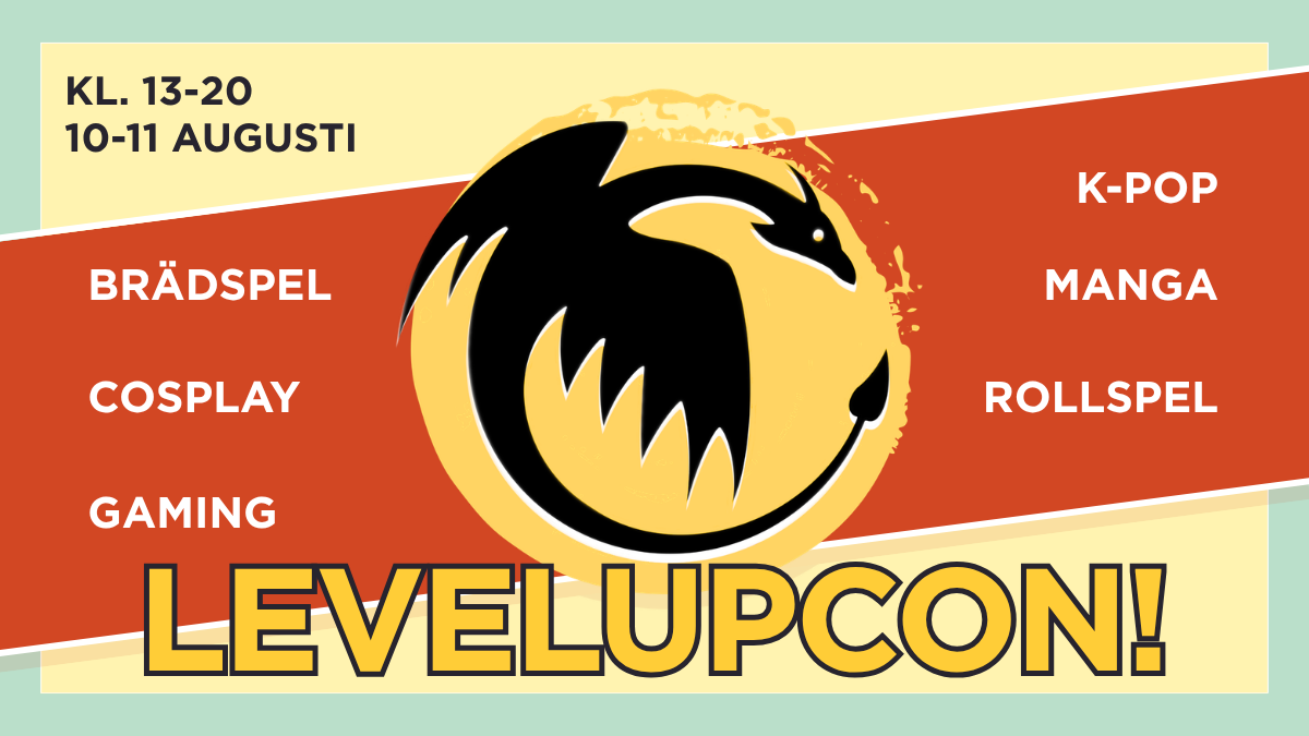 Fullbokat premiärkonvent: LevelUpCon samlar unga kring spel, cosplay och k-pop