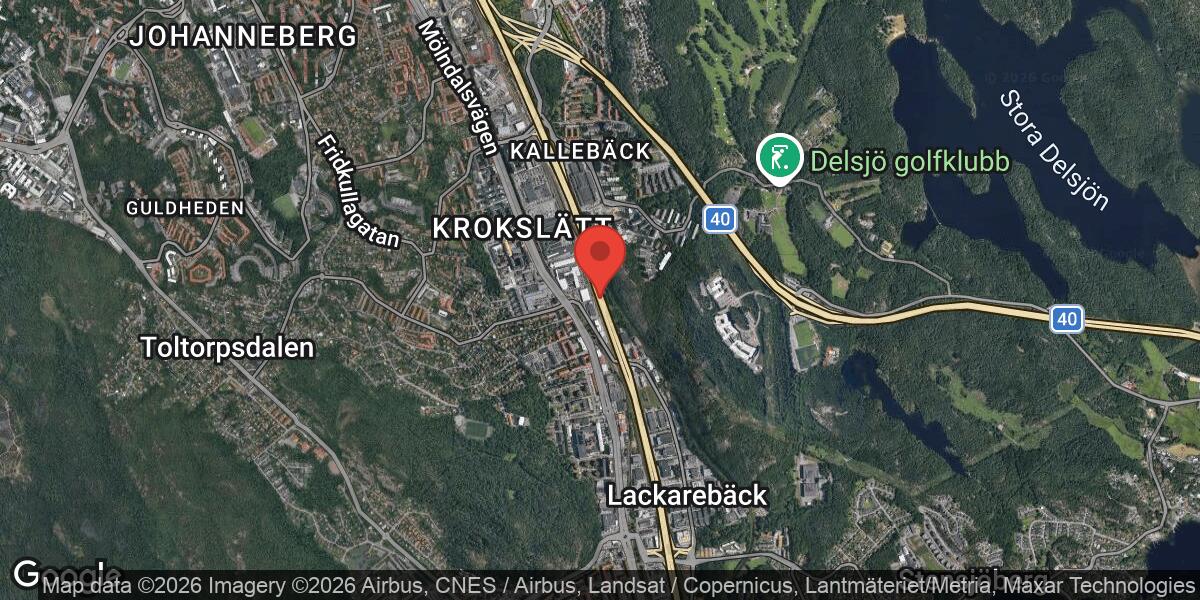 Vägarbete på E6 mellan Lackarebäcksmotet och Kallebäcksmotet påverkar trafiken