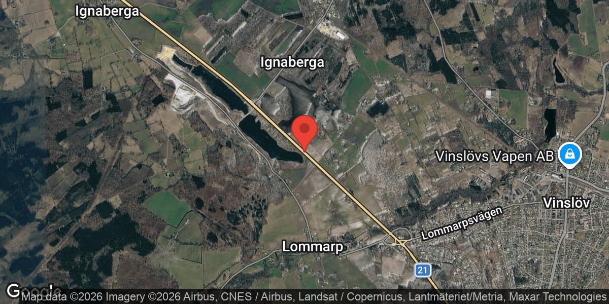 Beläggningsarbete på väg 21 mellan Vanneberga och Ignaberga avslutat