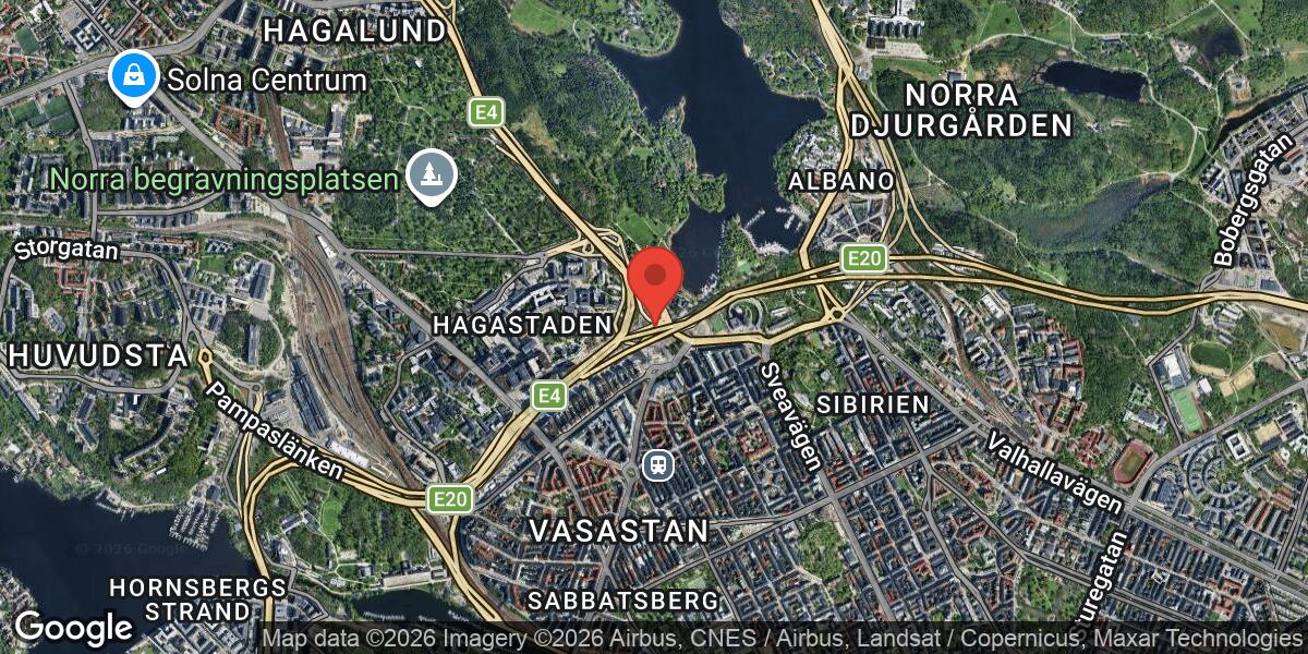 Norra Länken avstängd för drift- och underhållsarbeten natten till 12 augusti