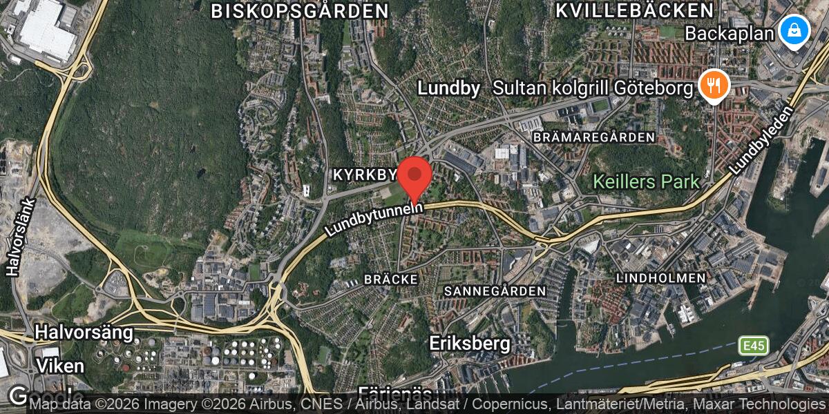 Vägarbete i Lundbytunneln påverkar trafiken mot Bräcke och Eriksberg