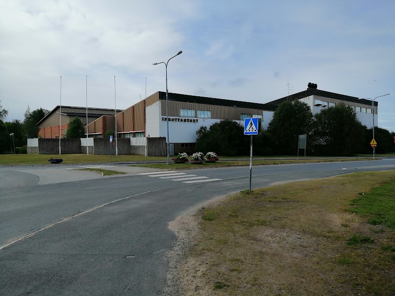 Arbeten pågår vid Idrottshuset och Folkets Hus i Haparanda