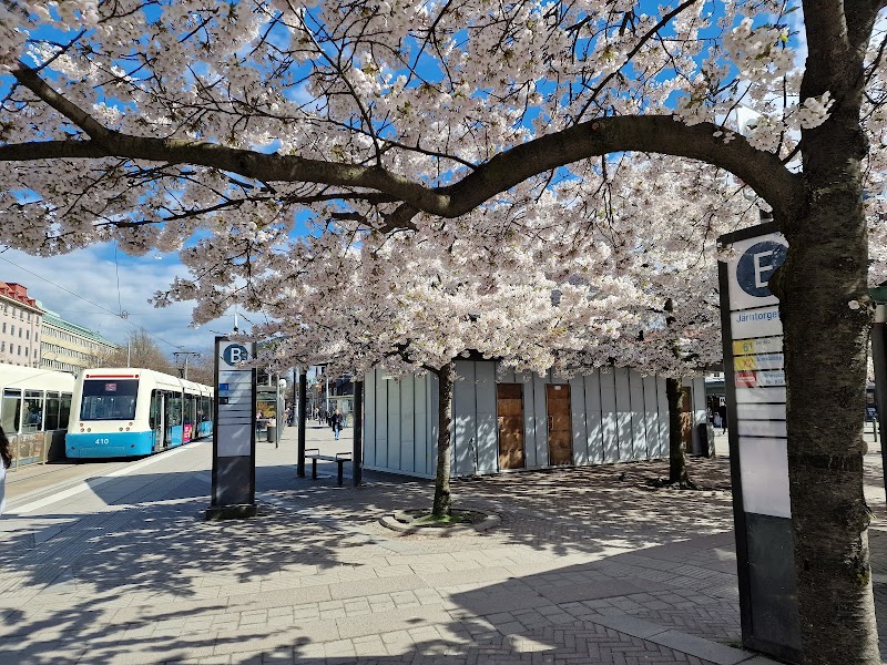 Nattligt spårarbete vid Järntorget i Göteborg 25–27 augusti