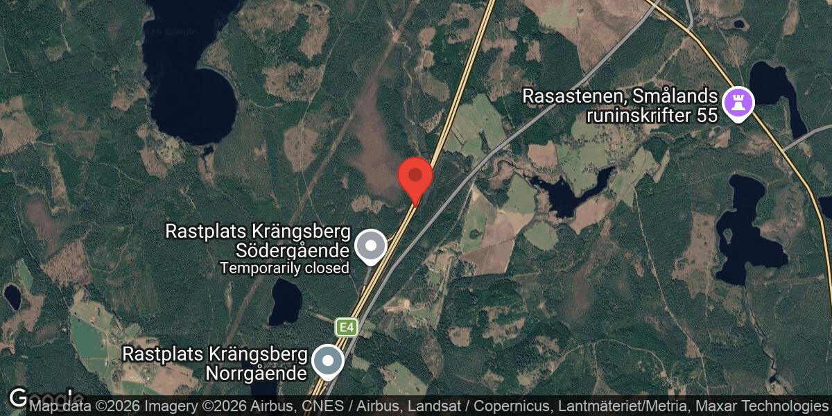 Vägarbete på E4 mellan Vaggeryd N och Torsvik avslutat