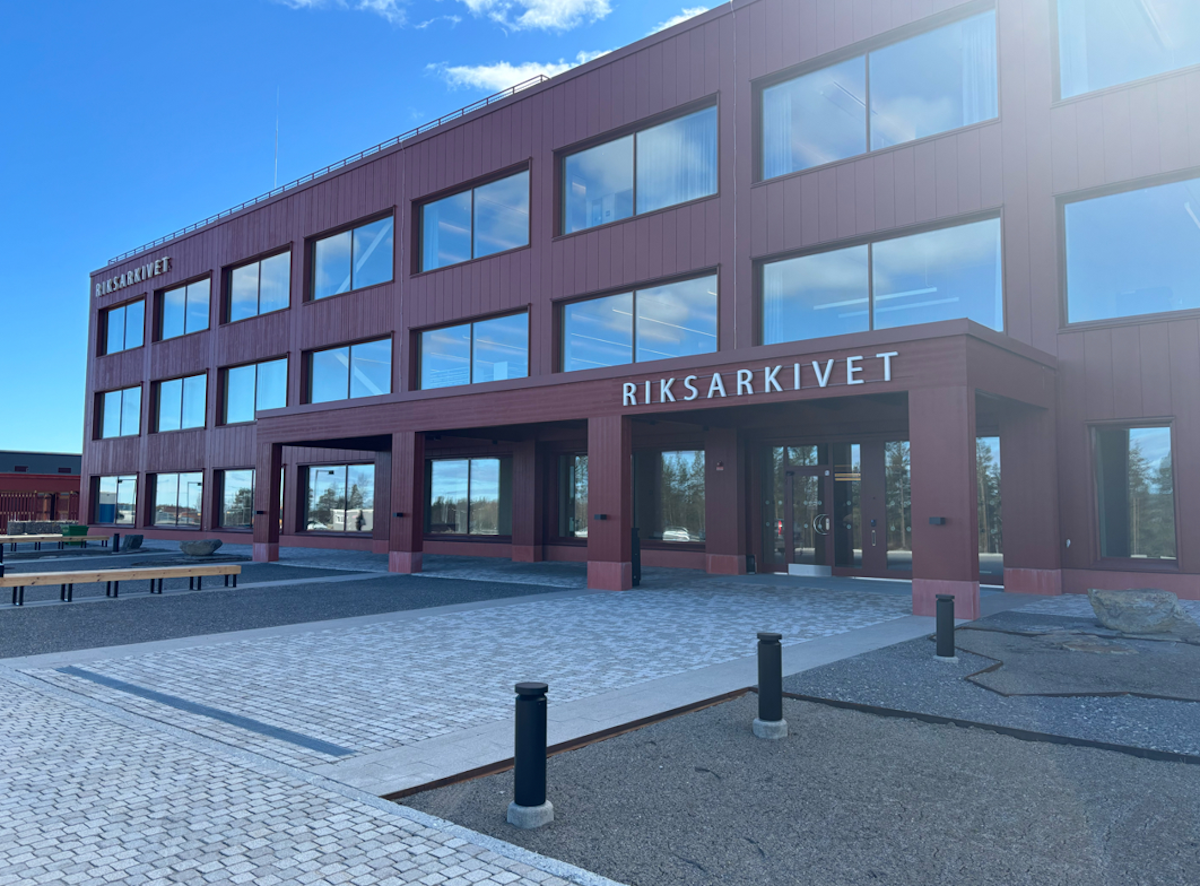 Riksarkivet öppnar dörrarna till nya lokaler i Härnösand