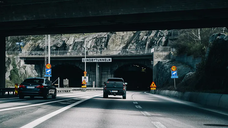 Stor trafikpåverkan när Lundbytunneln blir enkelriktad i över två år
