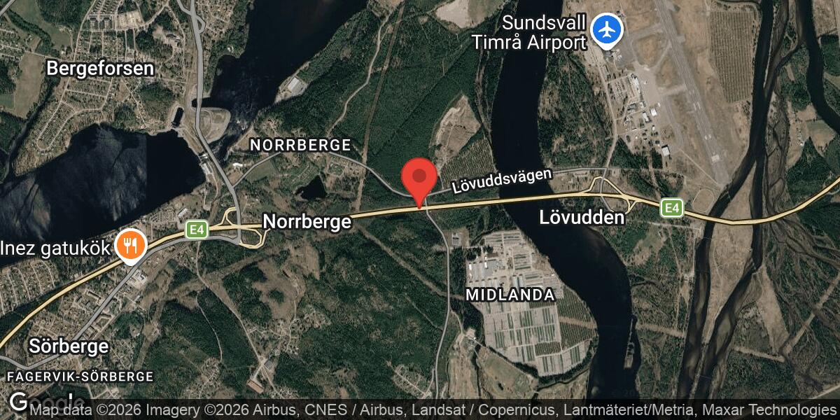 Vägarbete på E4 mellan Trafikplats Sörberge och Midlanda avslutat