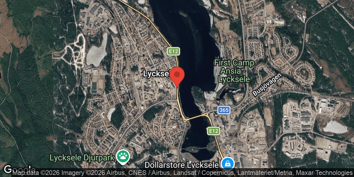 Vägarbete med stor påverkan på E12 mellan Lycksele N och Kattisavan S
