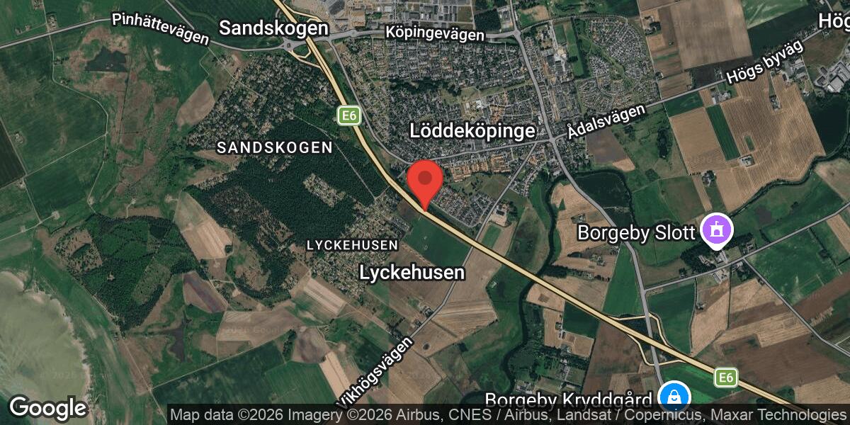Vägarbete på E6 mellan trafikplats Kronetorp och Landskrona S med stor påverkan
