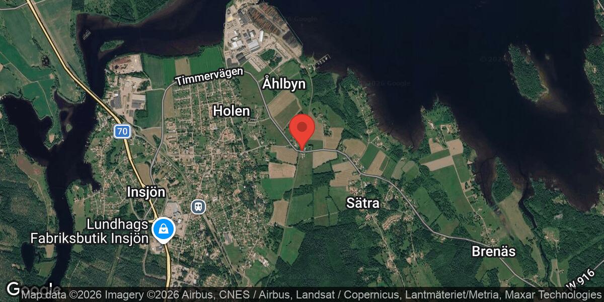 Väg 908 avstängd mellan Hälgnäs och Trafikplats Insjön på grund av fel vid järnvägsövergång