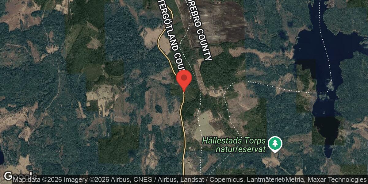 Påkört rådjur orsakade stor påverkan på Väg 51 mellan Örmon och Hjortkvarn