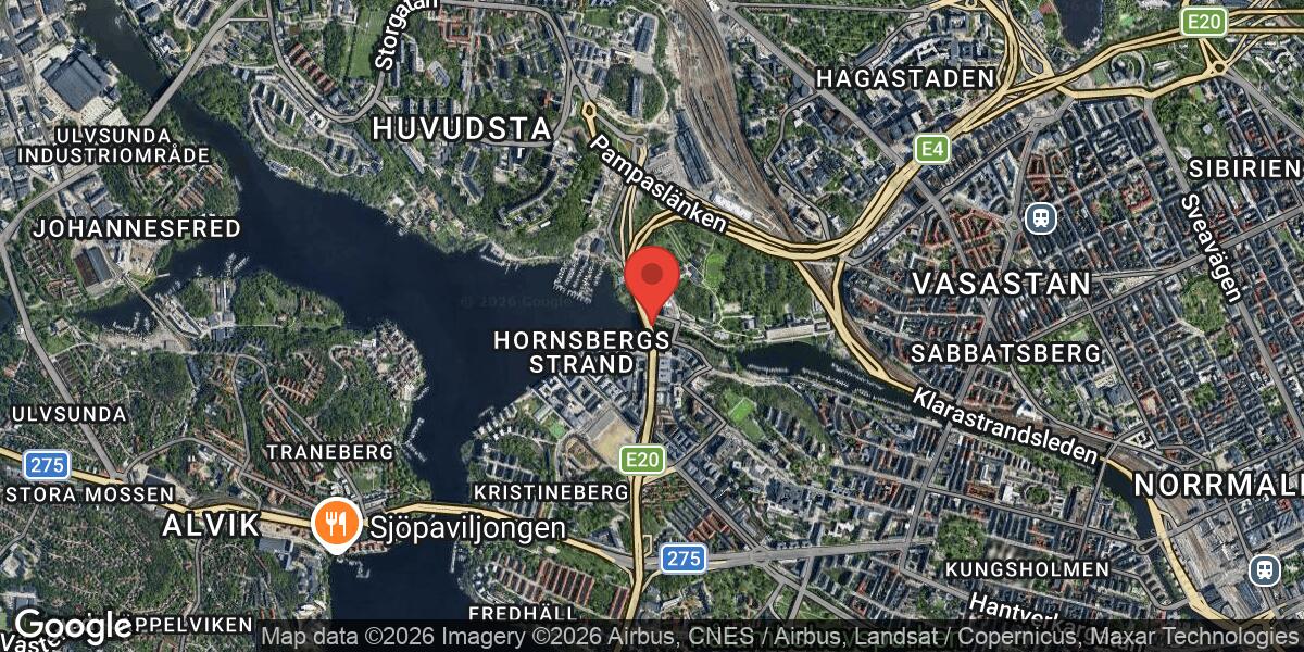 Fordonshaveri på E4 vid Trafikplats Tomteboda i riktning mot Uppsala