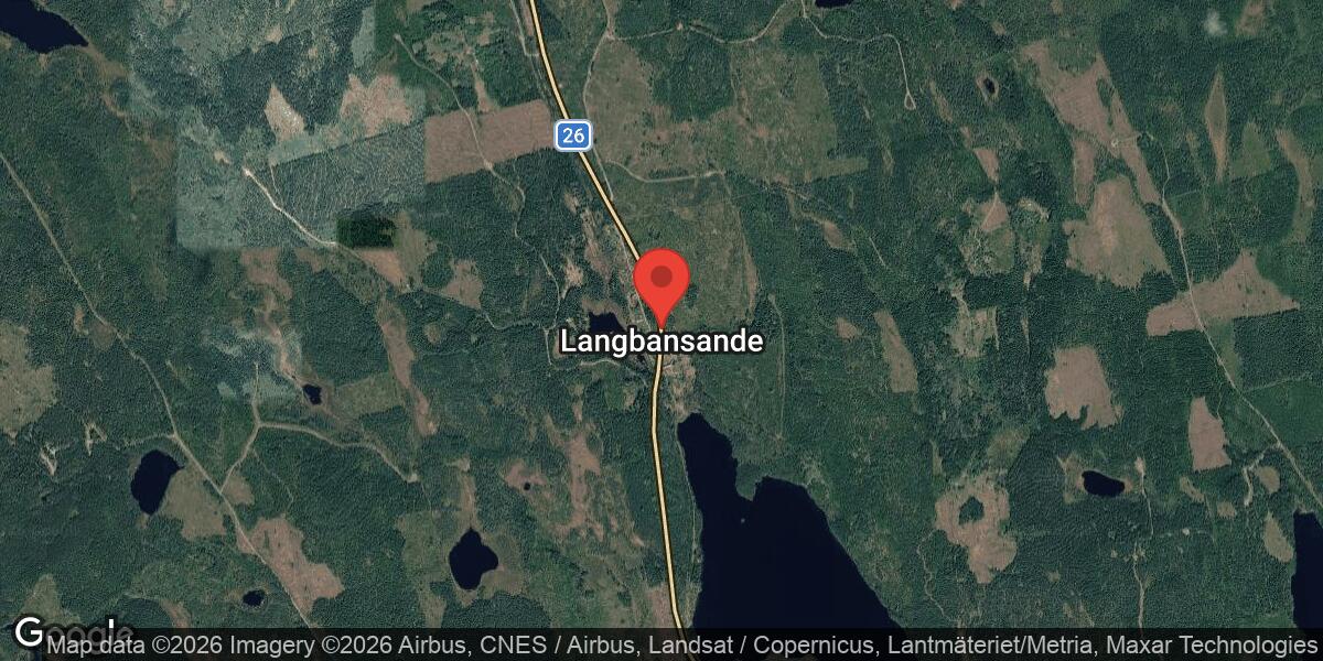 Bärgning pågår efter olycka på väg 26 mellan Långban och Långbansände