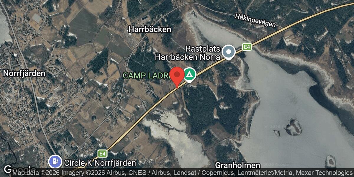 Vägarbete på E4 mellan Trafikplats Norrfjärden och Småland avslutat