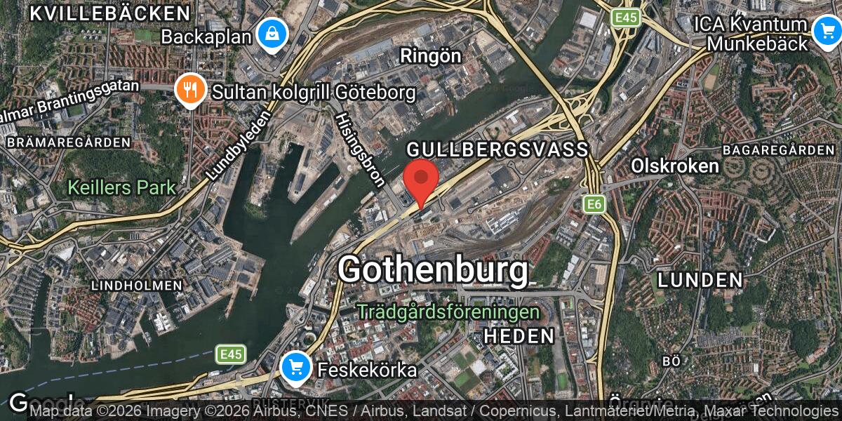 Vägarbete med stor påverkan på Södra Sjöfarten i Göteborg
