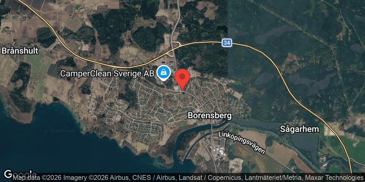 Omfattande brand påverkar väg 1078 vid Borensberg