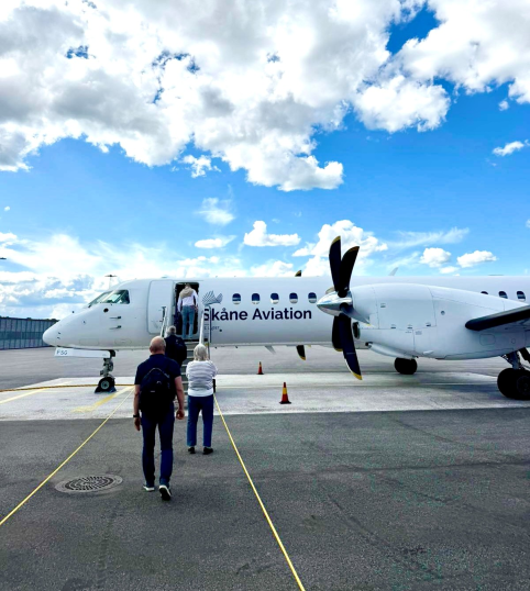 Skåne Aviation sätter in ytterligare ett flygplan på sträckan Malmö–Bromma