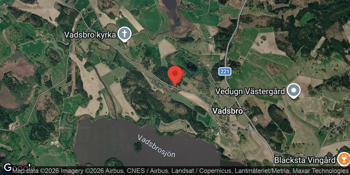 Begränsad framkomlighet på väg 647 mellan Vadsbro Kyrka och Vadsbro N på grund av ledningsarbete