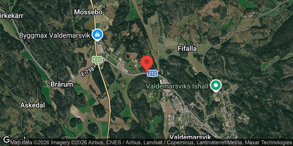 Vägarbete på Väg 212 mellan Mossebo och Vammar påverkar trafiken