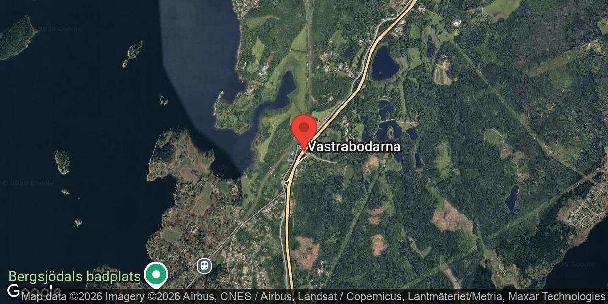 Akut vägarbete på E20 vid Bodarnamotet påverkar trafiken