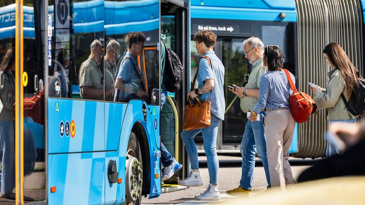 Västtrafik rapporterar kraftigt ökat resande i augusti