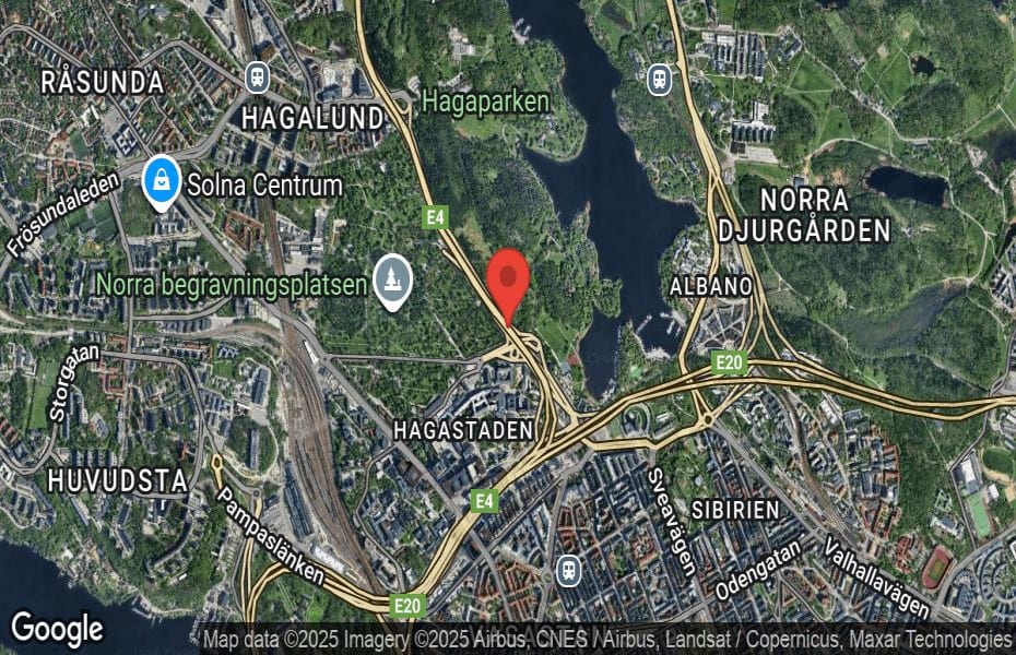 Händelseplats, Google Maps