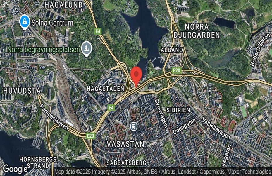 Händelseplats, Google Maps