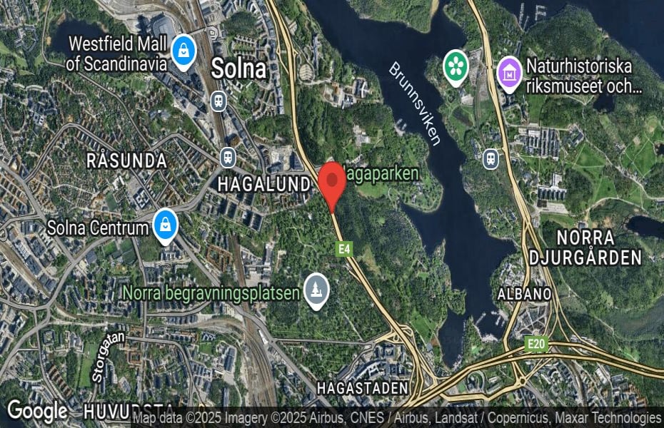 Händelseplats, Google Maps