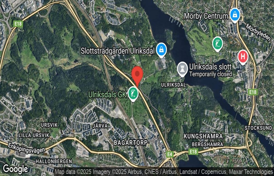 Händelseplats, Google Maps