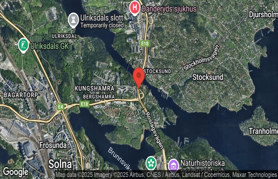 Händelseplats, Google Maps