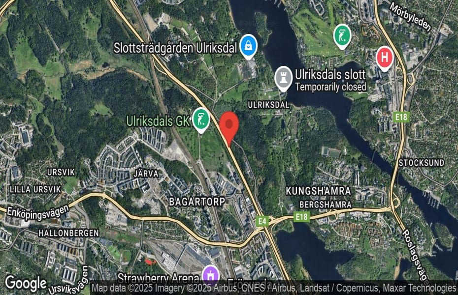 Händelseplats, Google Maps