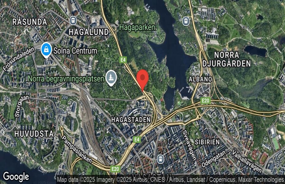 Händelseplats, Google Maps