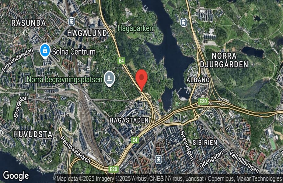 Händelseplats, Google Maps