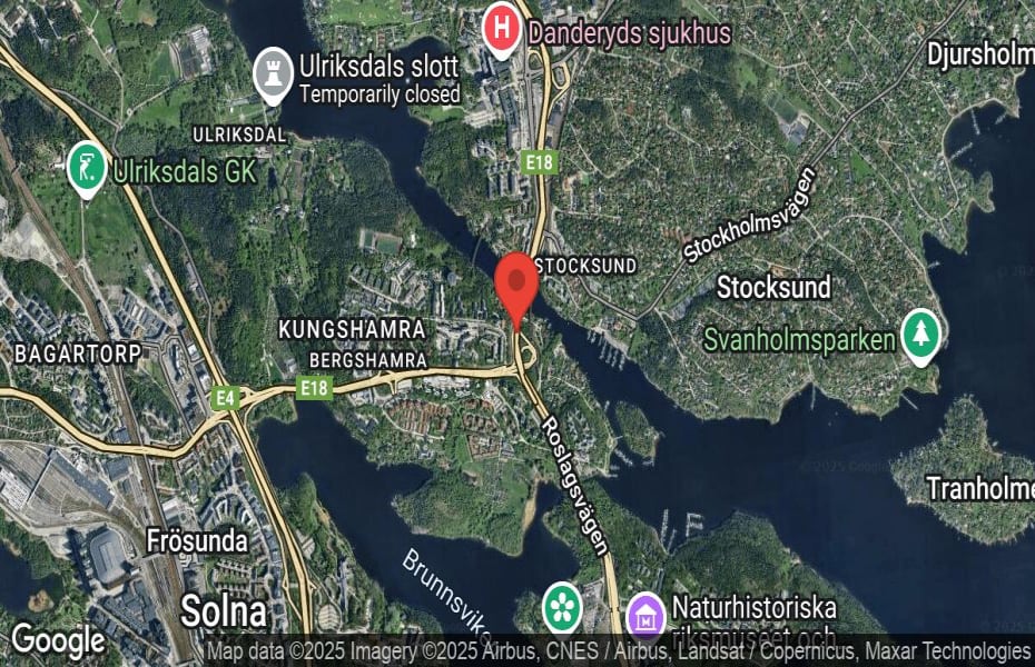 Händelseplats, Google Maps