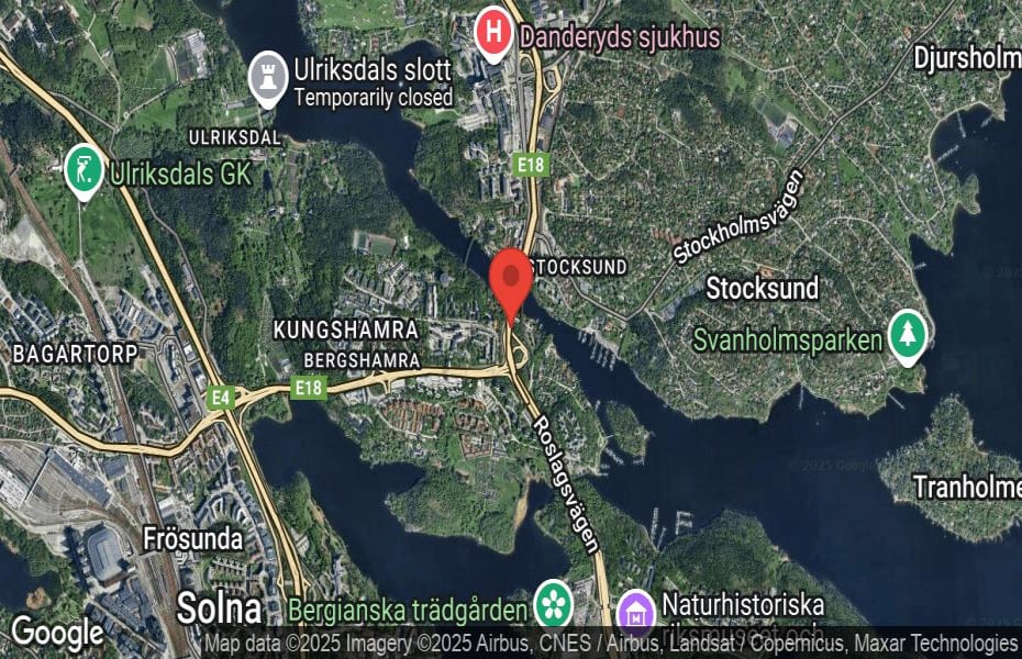 Händelseplats, Google Maps