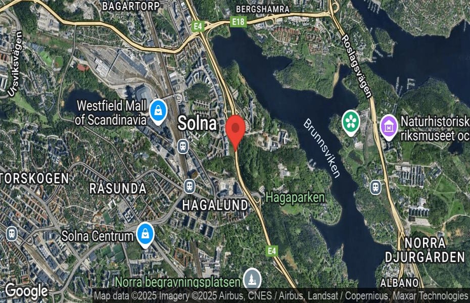 Händelseplats, Google Maps