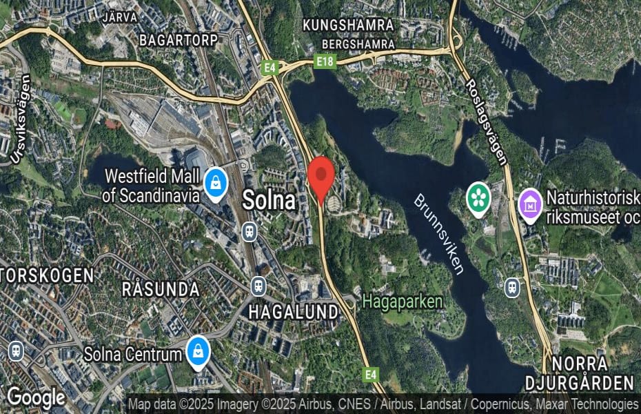 Händelseplats, Google Maps