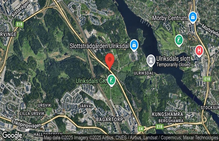 Händelseplats, Google Maps