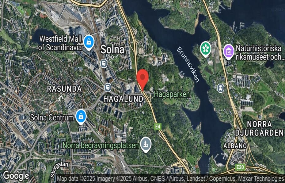 Händelseplats, Google Maps